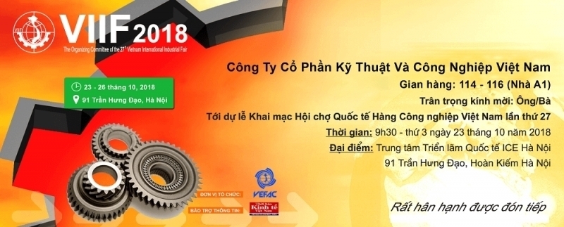 intech participated in the vietnam international industrial fair 2018   viif 2018