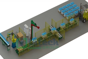 pallet conveyor line